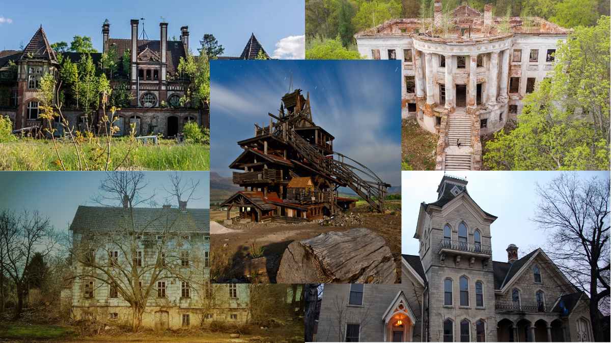 Exploring 7 Abandoned Mansions and Their Mysterious Past