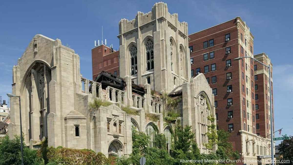 Story of the Abandoned Methodist Church in Indiana City